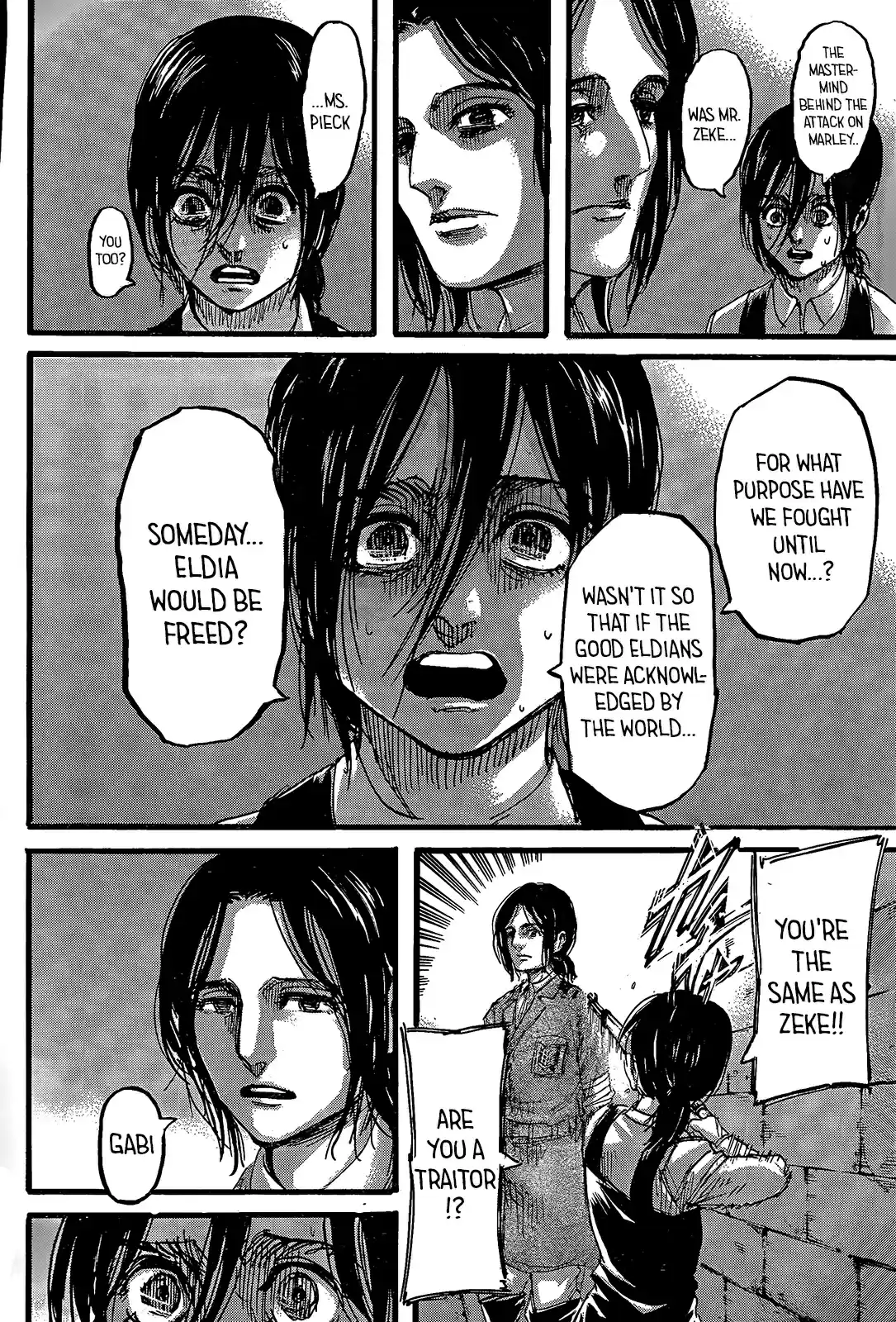 Shingeki no Kyojin Vol. 29 Ch. 116 Heaven and Earth