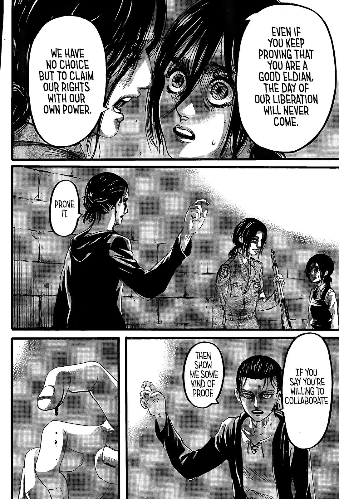 Shingeki no Kyojin Vol. 29 Ch. 116 Heaven and Earth