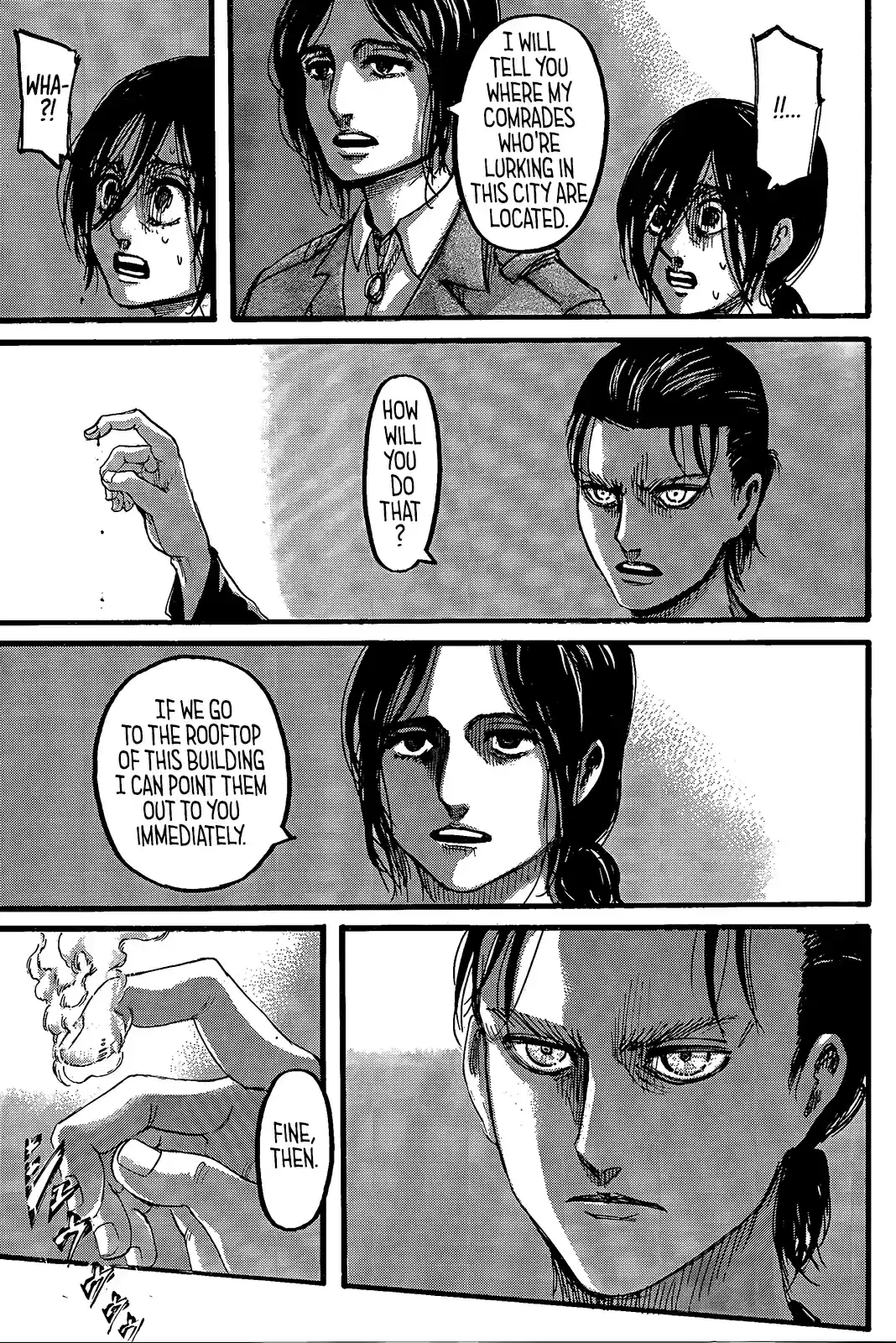 Shingeki no Kyojin Vol. 29 Ch. 116 Heaven and Earth