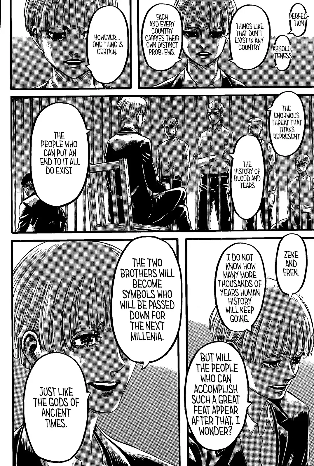 Shingeki no Kyojin Vol. 29 Ch. 116 Heaven and Earth