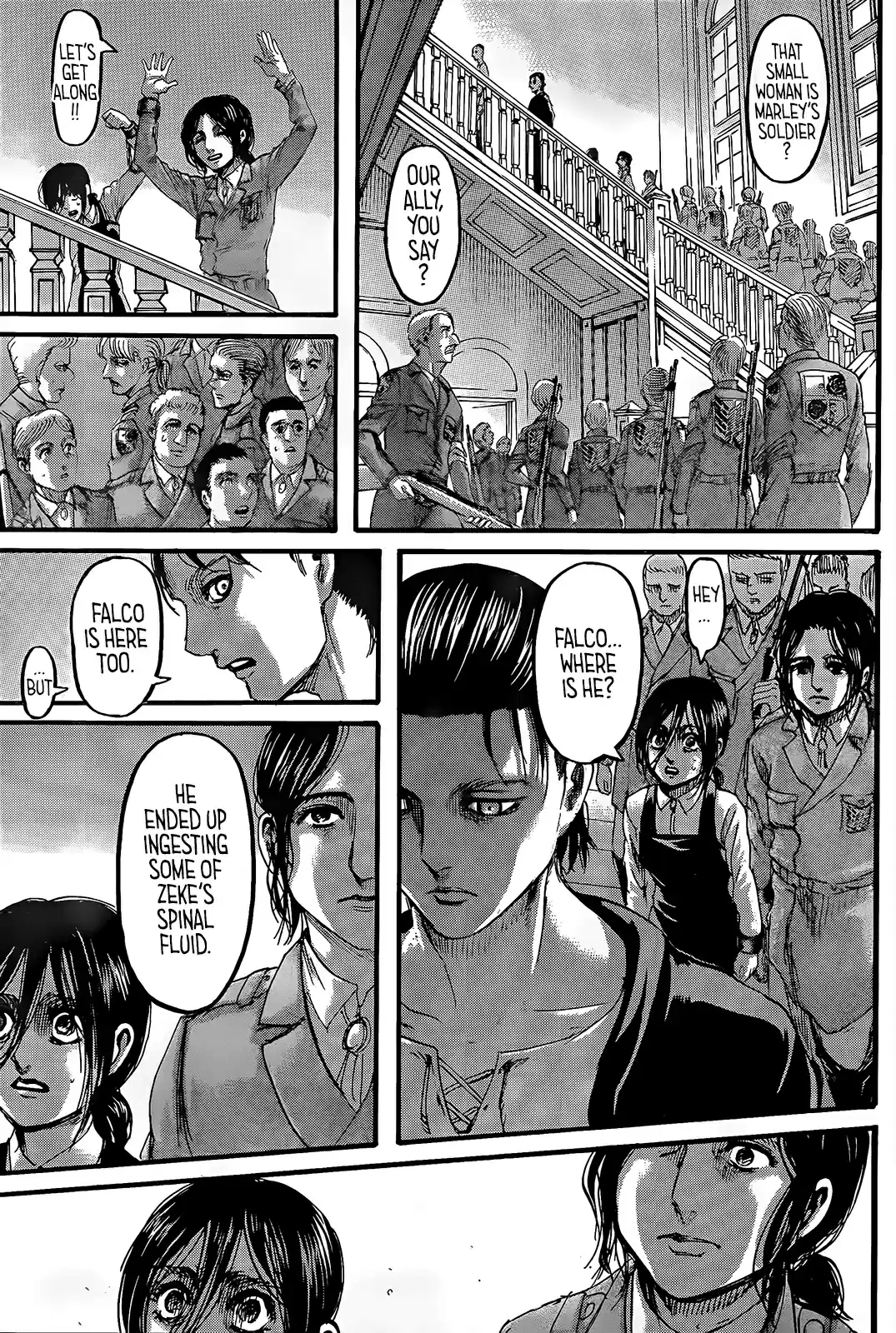 Shingeki no Kyojin Vol. 29 Ch. 116 Heaven and Earth