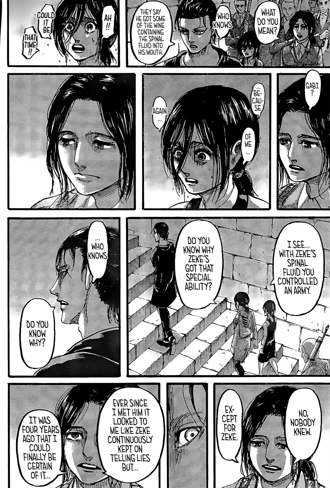 Shingeki no Kyojin Vol. 29 Ch. 116 Heaven and Earth