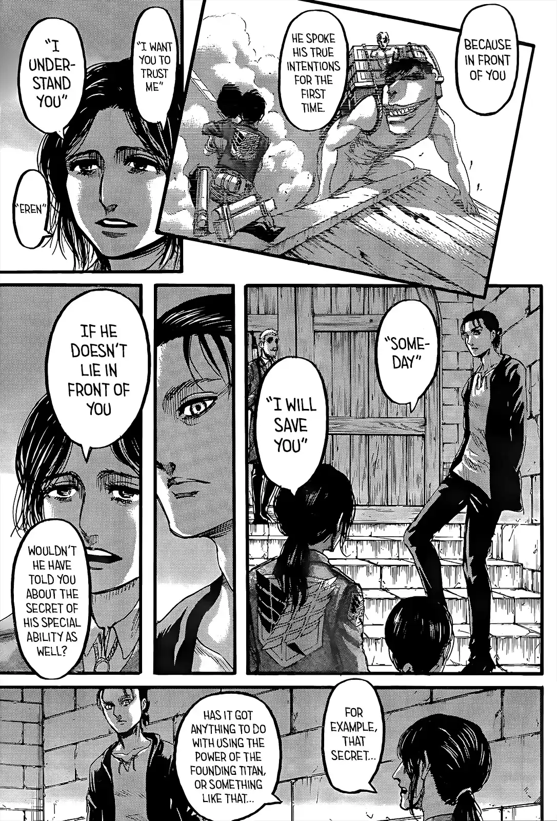 Shingeki no Kyojin Vol. 29 Ch. 116 Heaven and Earth