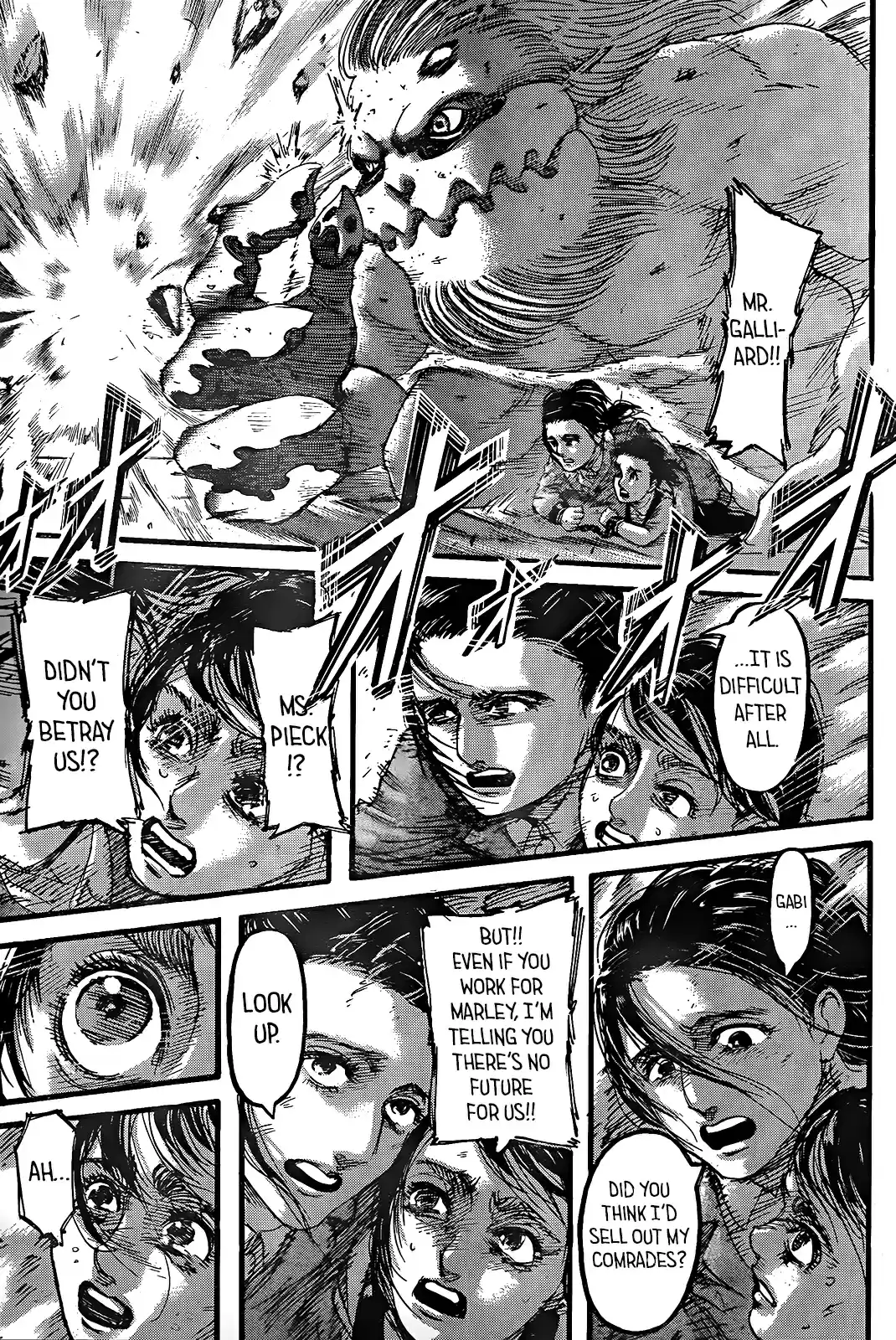 Shingeki no Kyojin Vol. 29 Ch. 116 Heaven and Earth