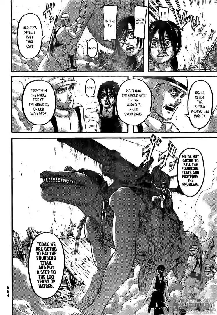 Shingeki no Kyojin Vol. 29 Ch. 117 Conviction