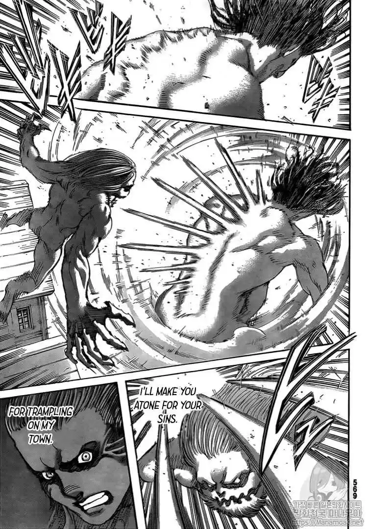 Shingeki no Kyojin Vol. 29 Ch. 117 Conviction