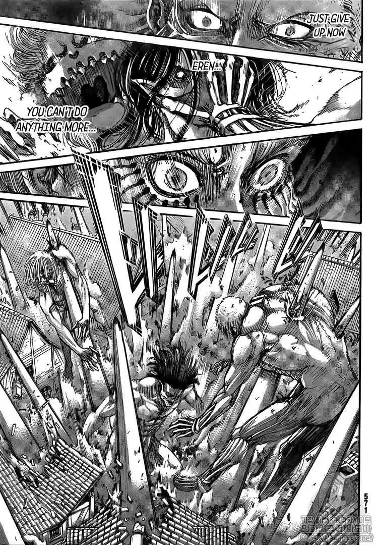Shingeki no Kyojin Vol. 29 Ch. 117 Conviction