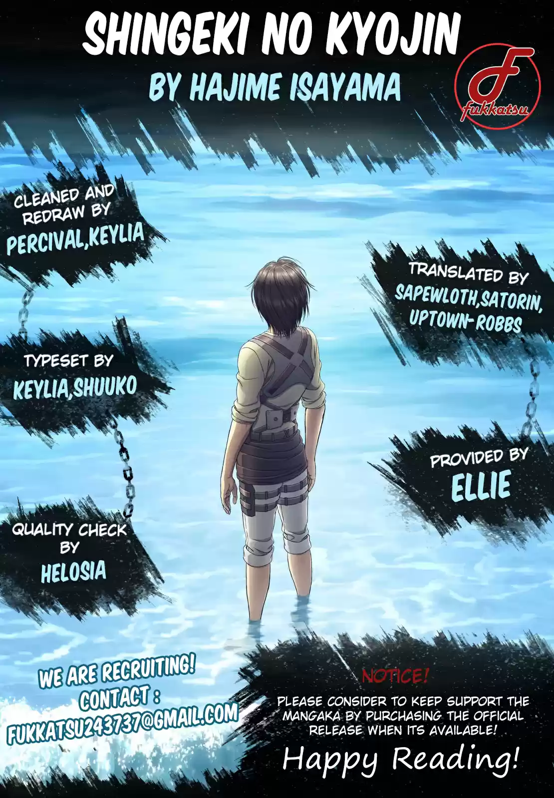 Shingeki no Kyojin Vol. 29 Ch. 118 Foul Play