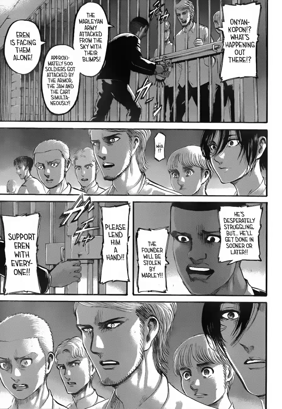 Shingeki no Kyojin Vol. 29 Ch. 118 Foul Play