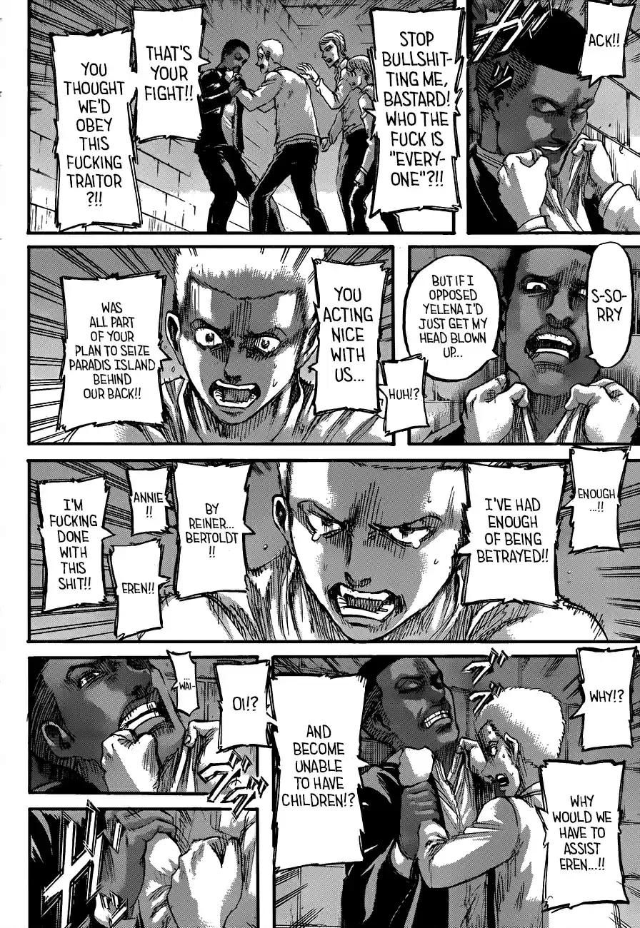 Shingeki no Kyojin Vol. 29 Ch. 118 Foul Play