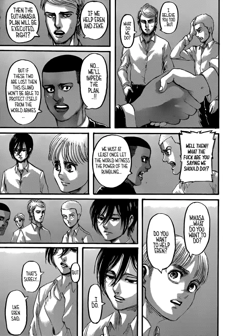 Shingeki no Kyojin Vol. 29 Ch. 118 Foul Play