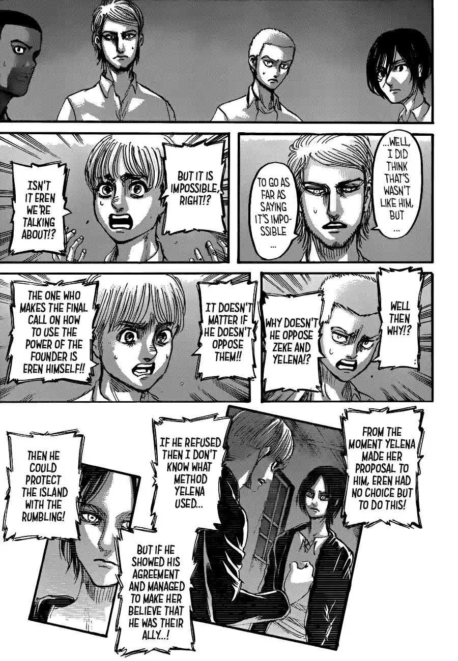Shingeki no Kyojin Vol. 29 Ch. 118 Foul Play