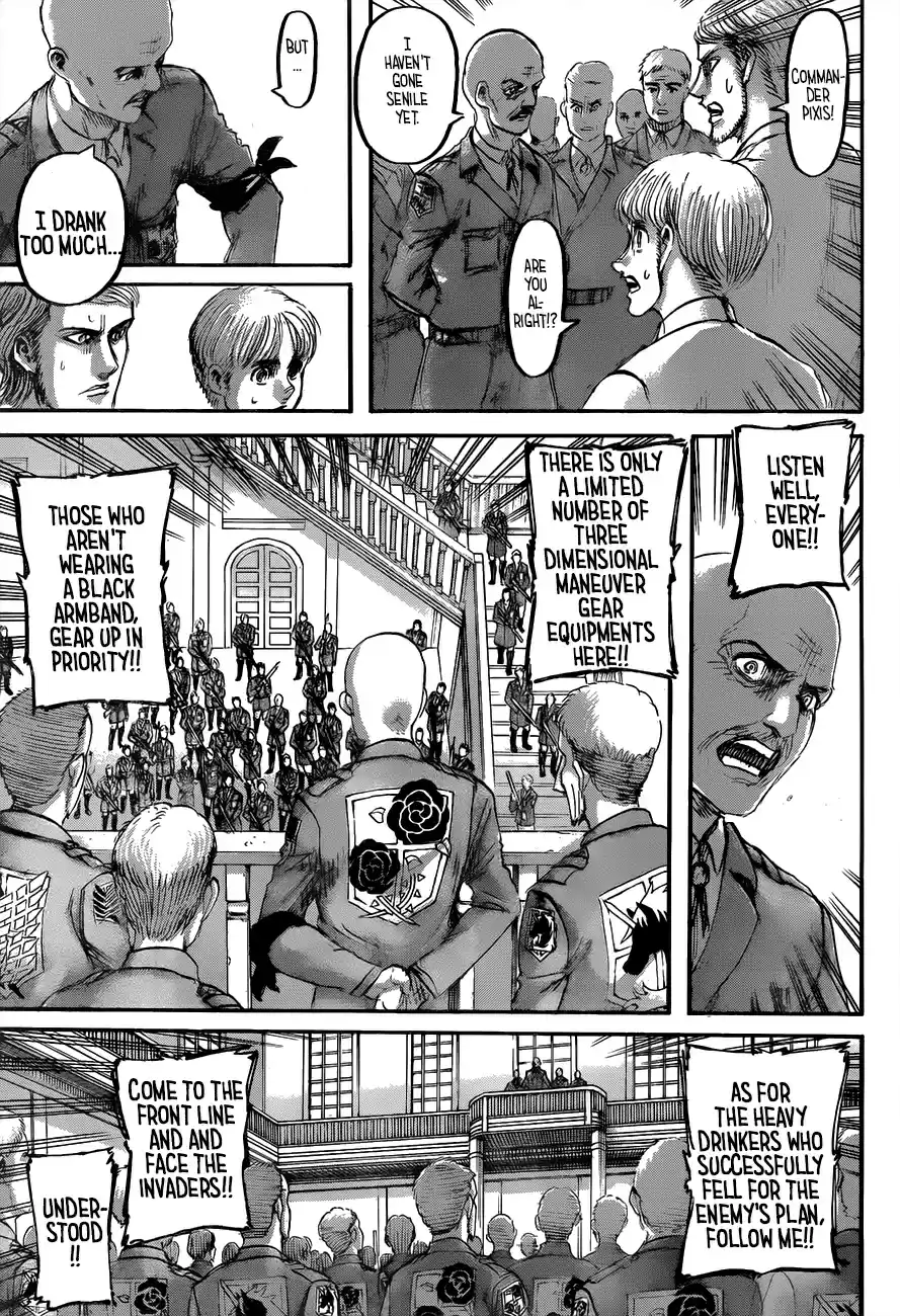Shingeki no Kyojin Vol. 29 Ch. 118 Foul Play