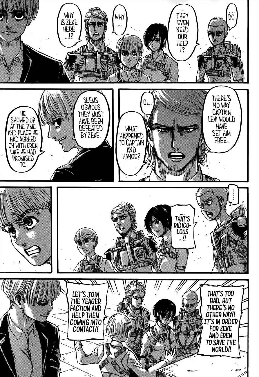Shingeki no Kyojin Vol. 29 Ch. 118 Foul Play