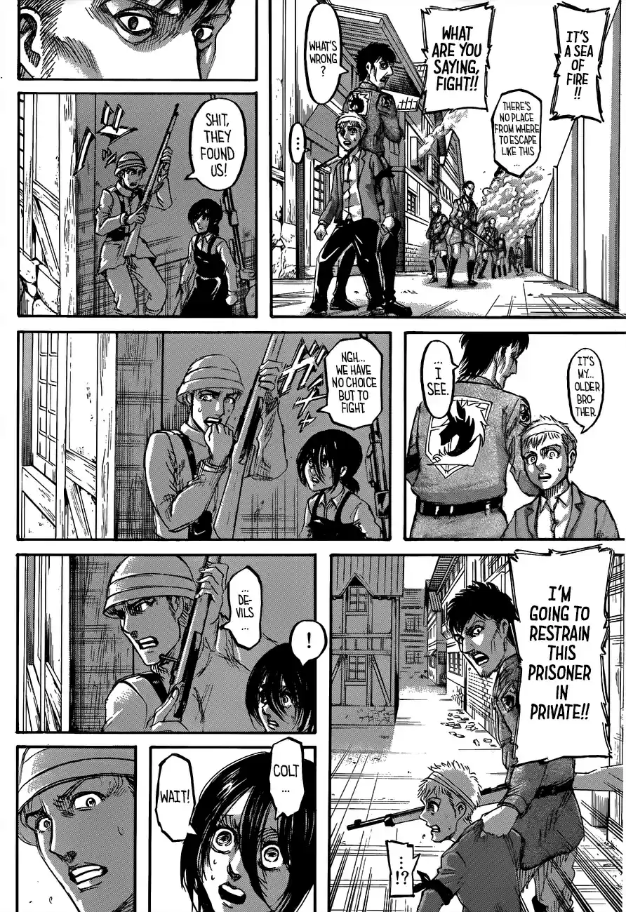 Shingeki no Kyojin Vol. 29 Ch. 118 Foul Play