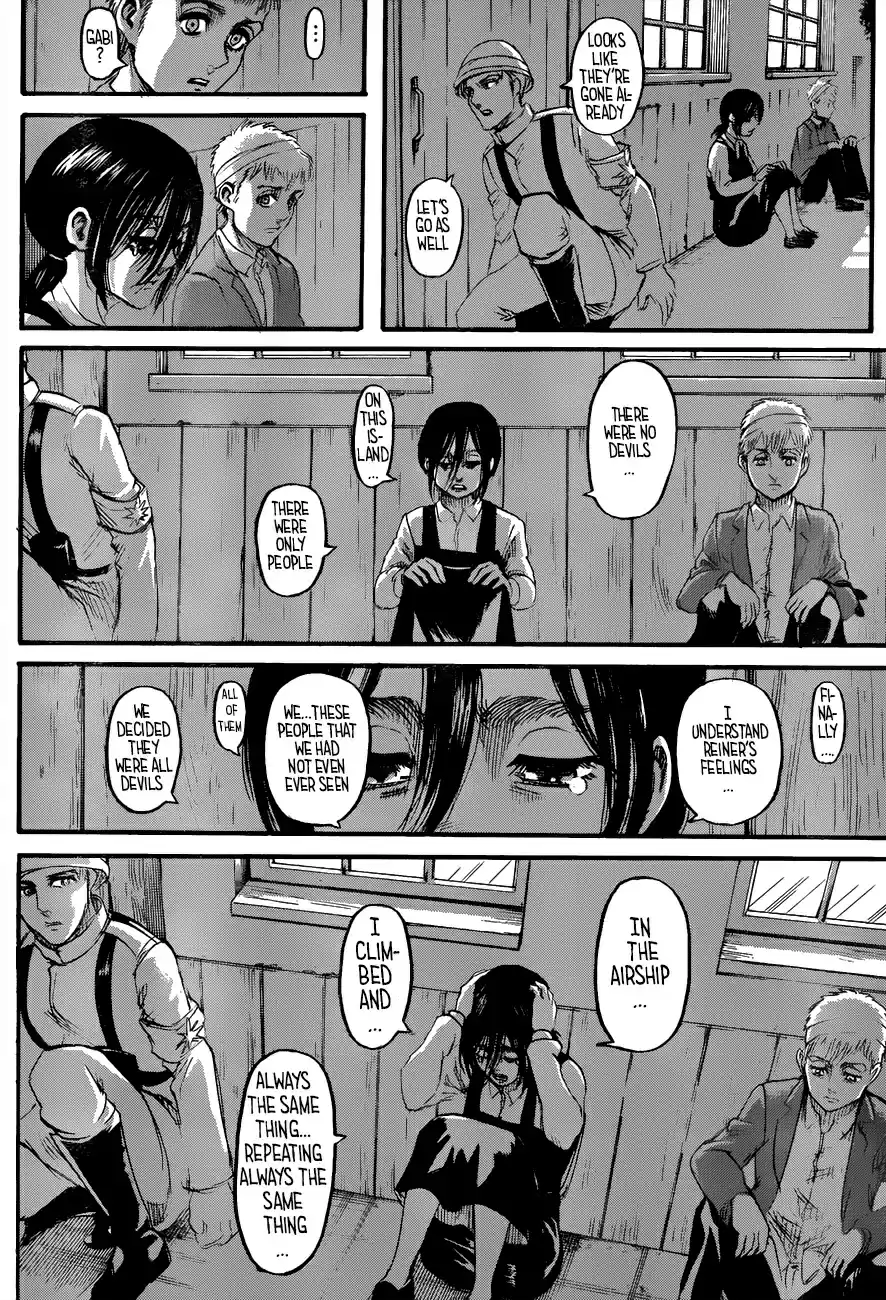 Shingeki no Kyojin Vol. 29 Ch. 118 Foul Play