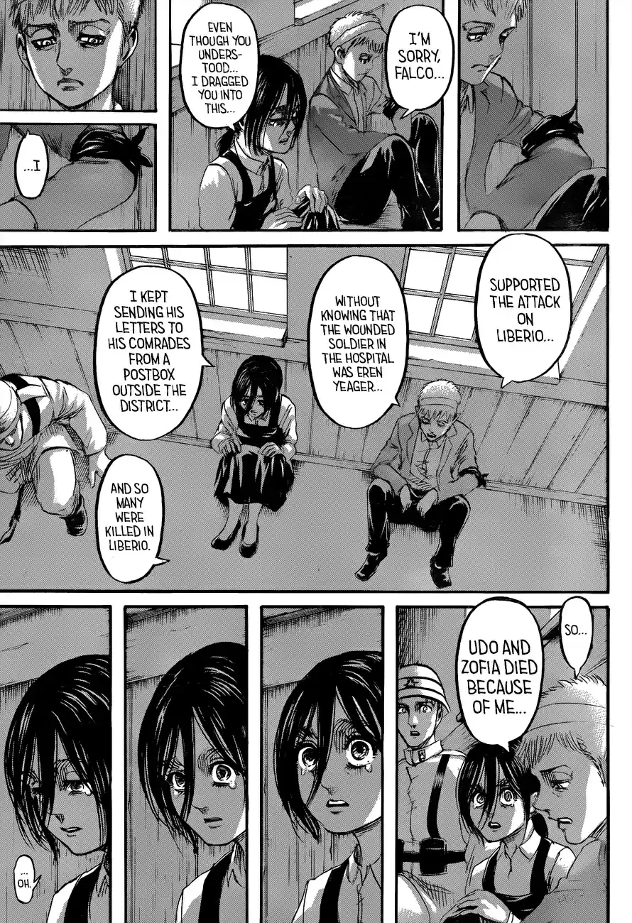 Shingeki no Kyojin Vol. 29 Ch. 118 Foul Play