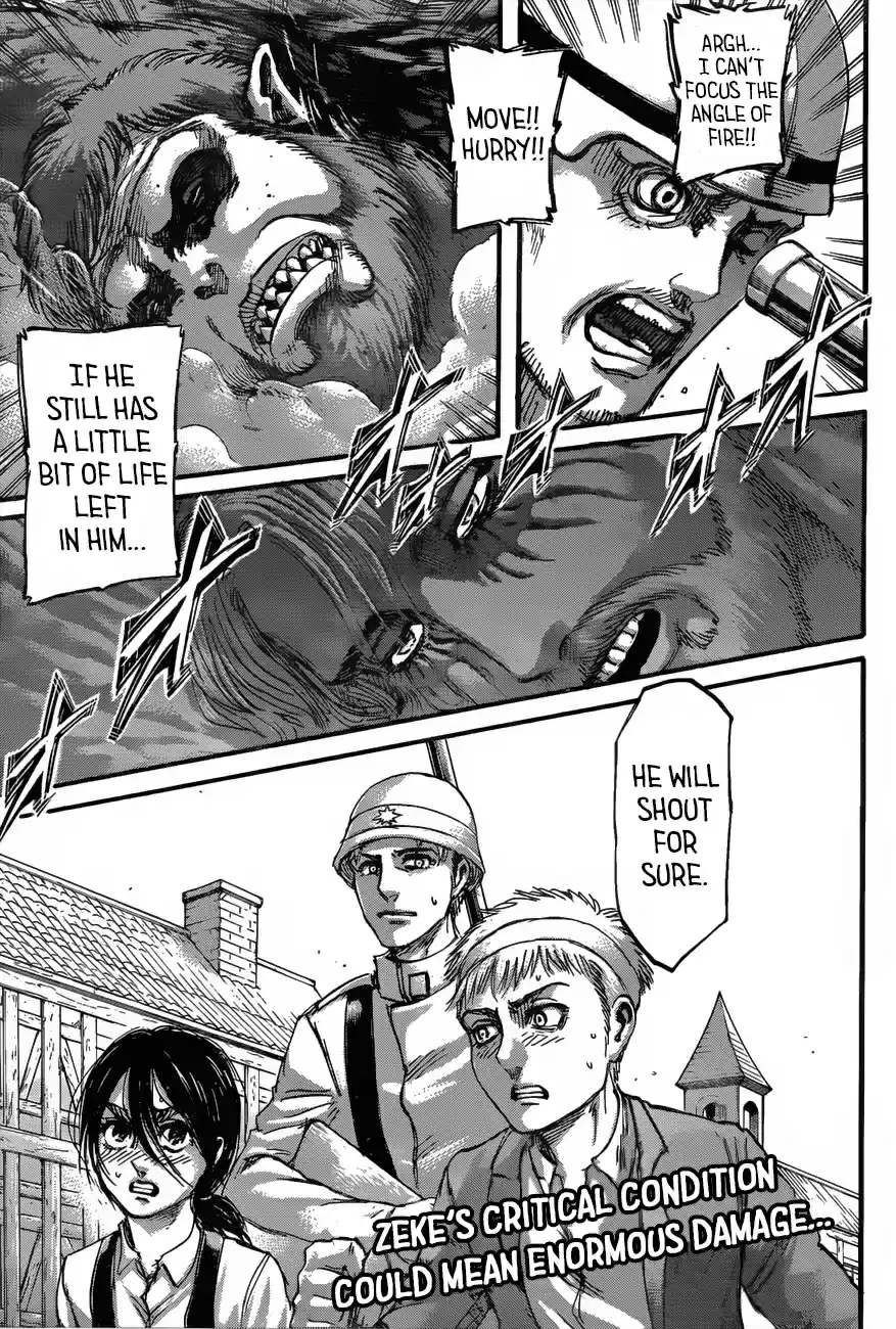 Shingeki no Kyojin Vol. 29 Ch. 118 Foul Play