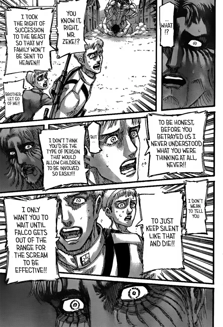 Shingeki no Kyojin Vol. 30 Ch. 119 Big Brothers and Little Brothers