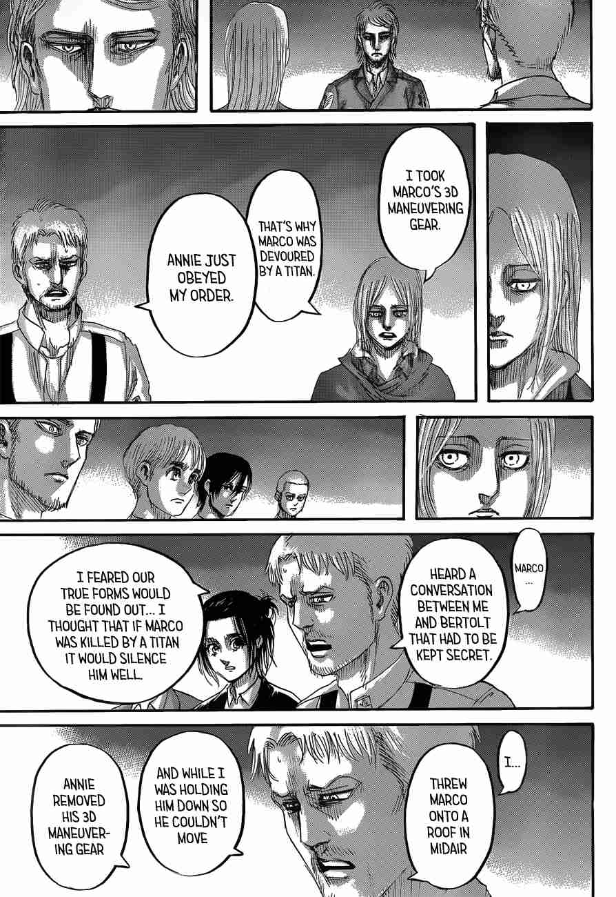 Shingeki no Kyojin Vol. 32 Ch. 127 Night of the End