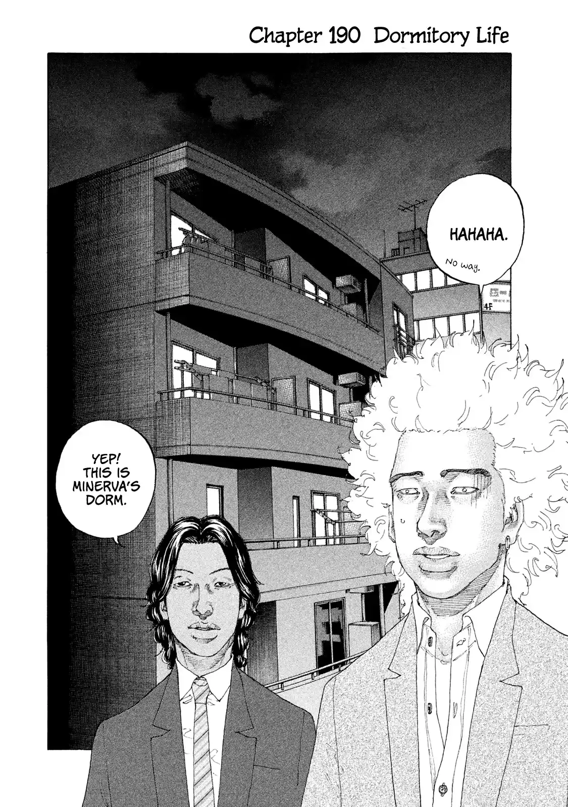 Shinjuku Swan Chapter 190