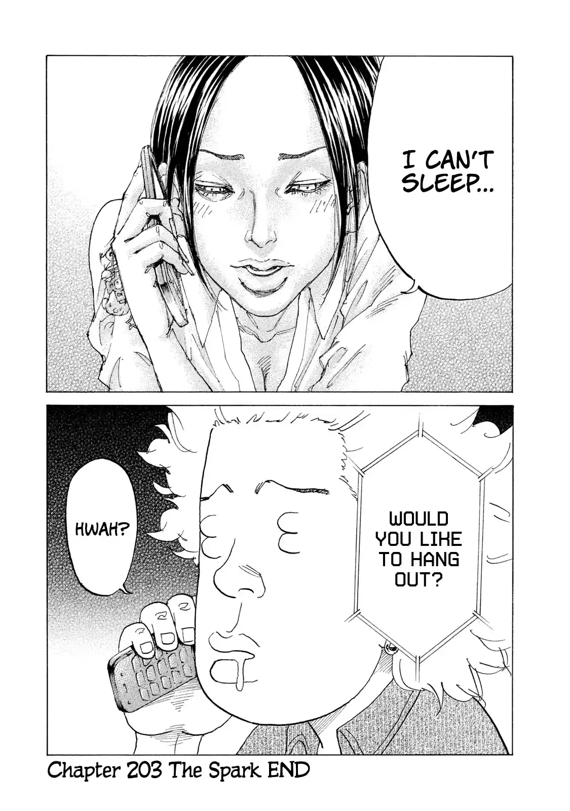 Shinjuku Swan Chapter 203: The Spark