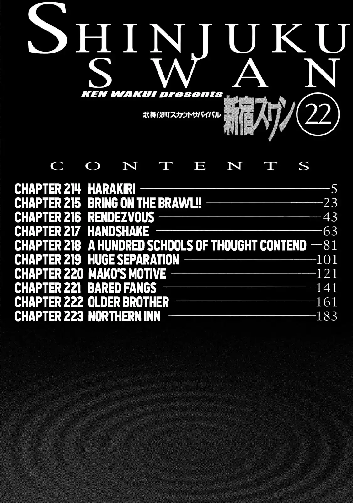 Shinjuku Swan Chapter 214