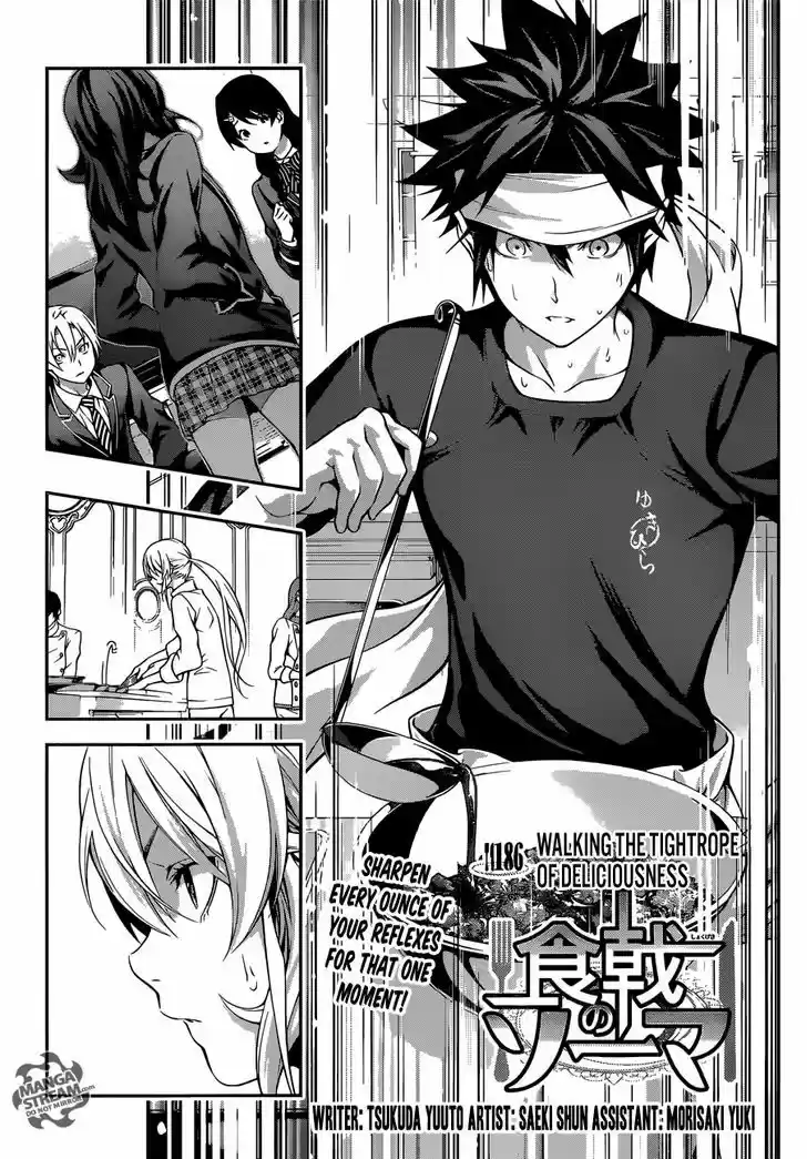 Shokugeki no Soma 186