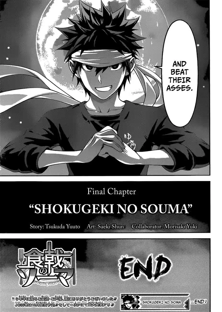Shokugeki no Soma Ch. 315 Shokugeki No Soma End