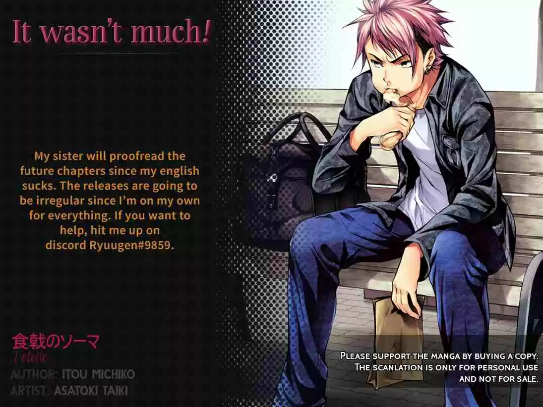 Shokugeki no Soma Etoile Vol. 2 Ch. 8 Traditional Restaurant