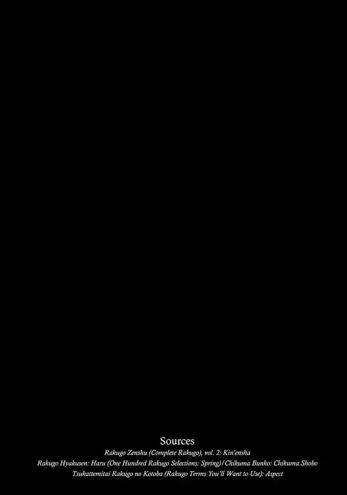 Shouwa Genroku Rakugo Shinjuu Chapter 19