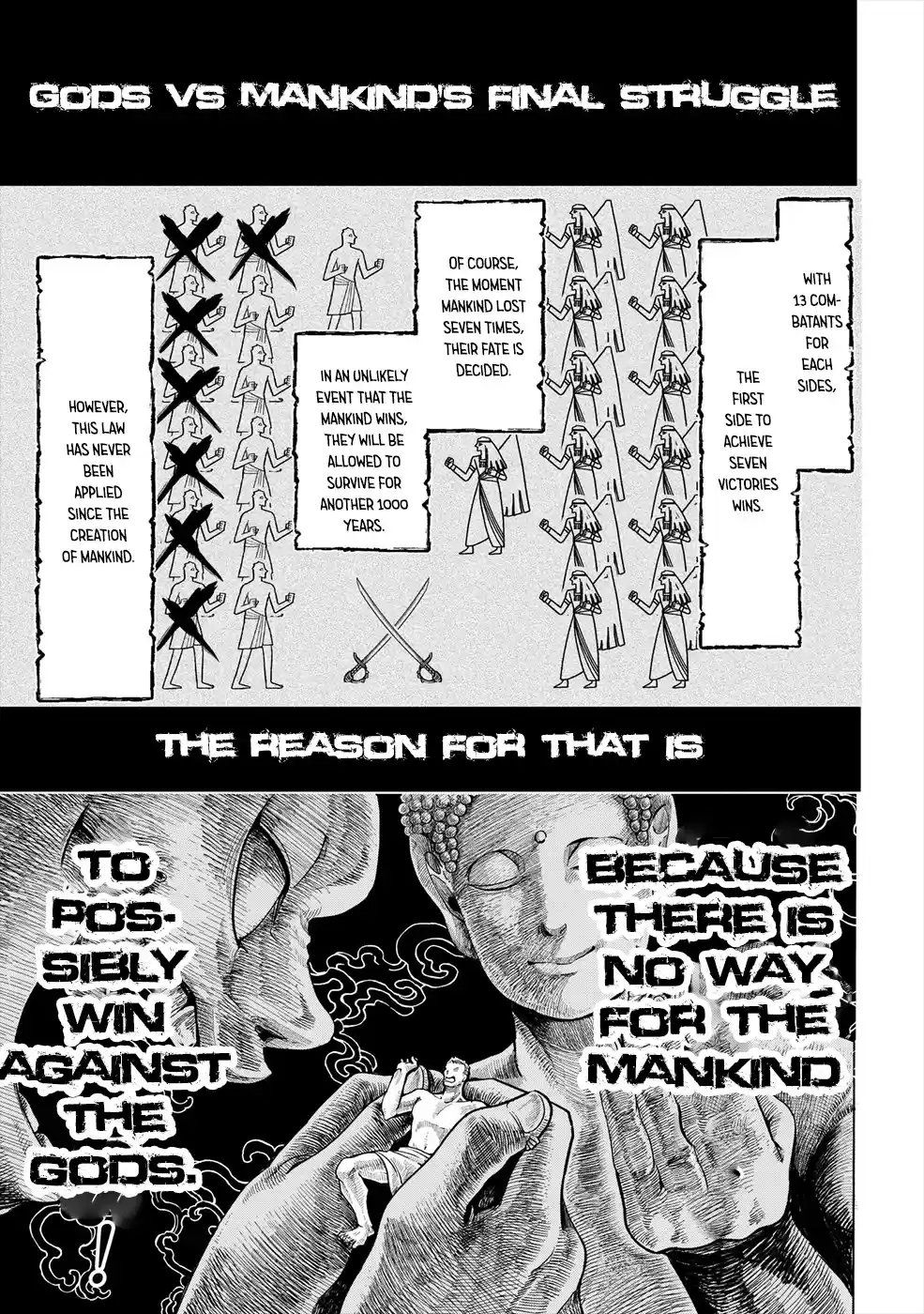 Shuumatsu no Valkyrie Ch. 1 Gods vs Mankind's Final Struggle