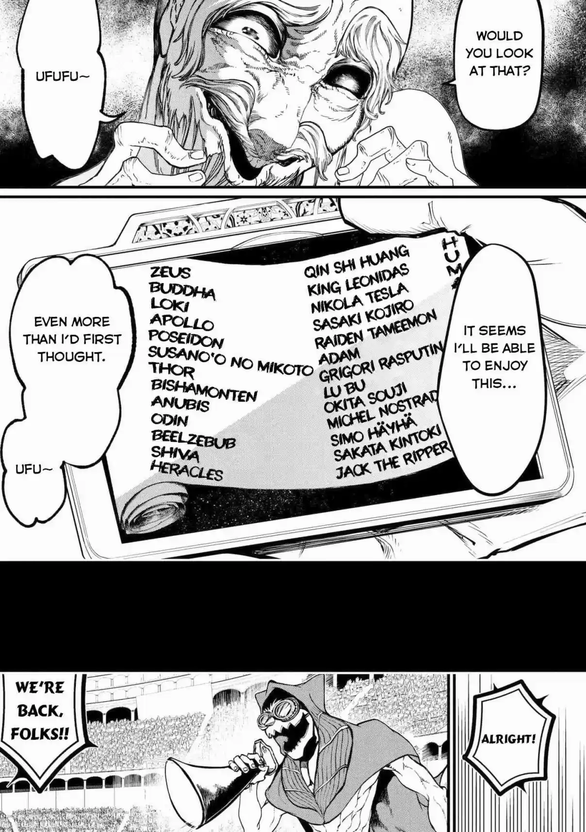 Shuumatsu no Valkyrie Vol. 2 Ch. 5 Killer Blow