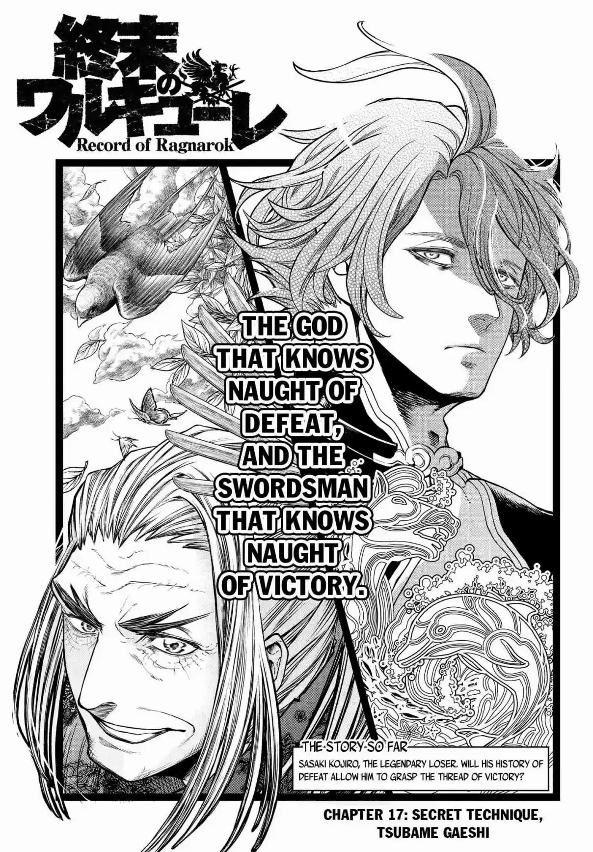 Shuumatsu no Valkyrie Vol. 4 Ch. 17 Secret Technique Tsubame Gaeshi