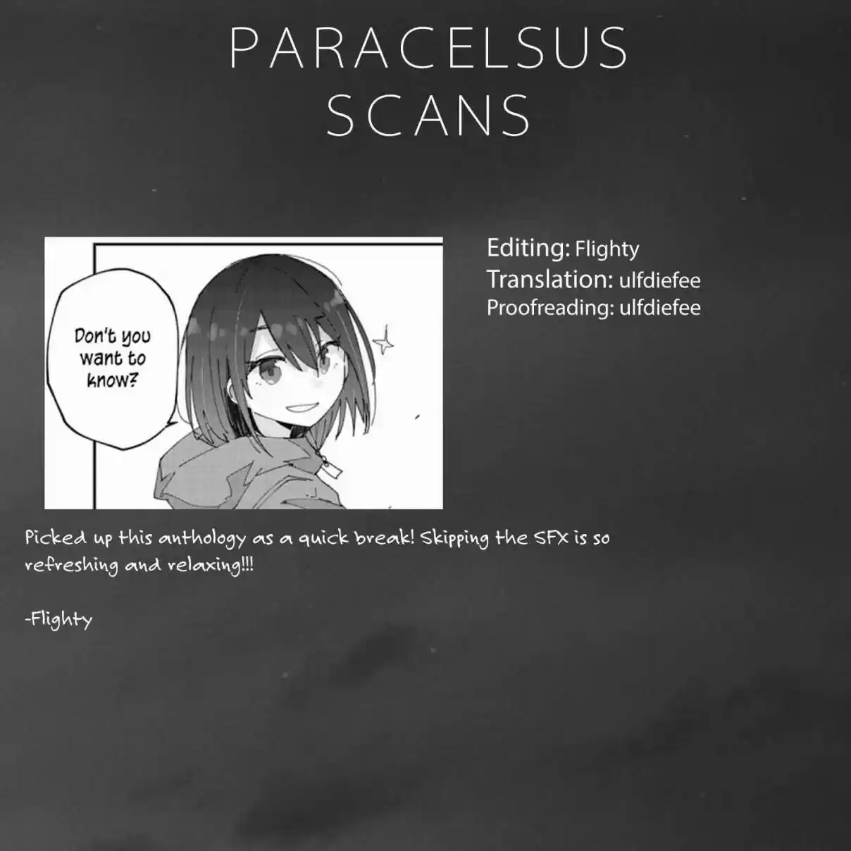 Shuumatsu Sekai Yuri Anthology Ch. 1 Introduction