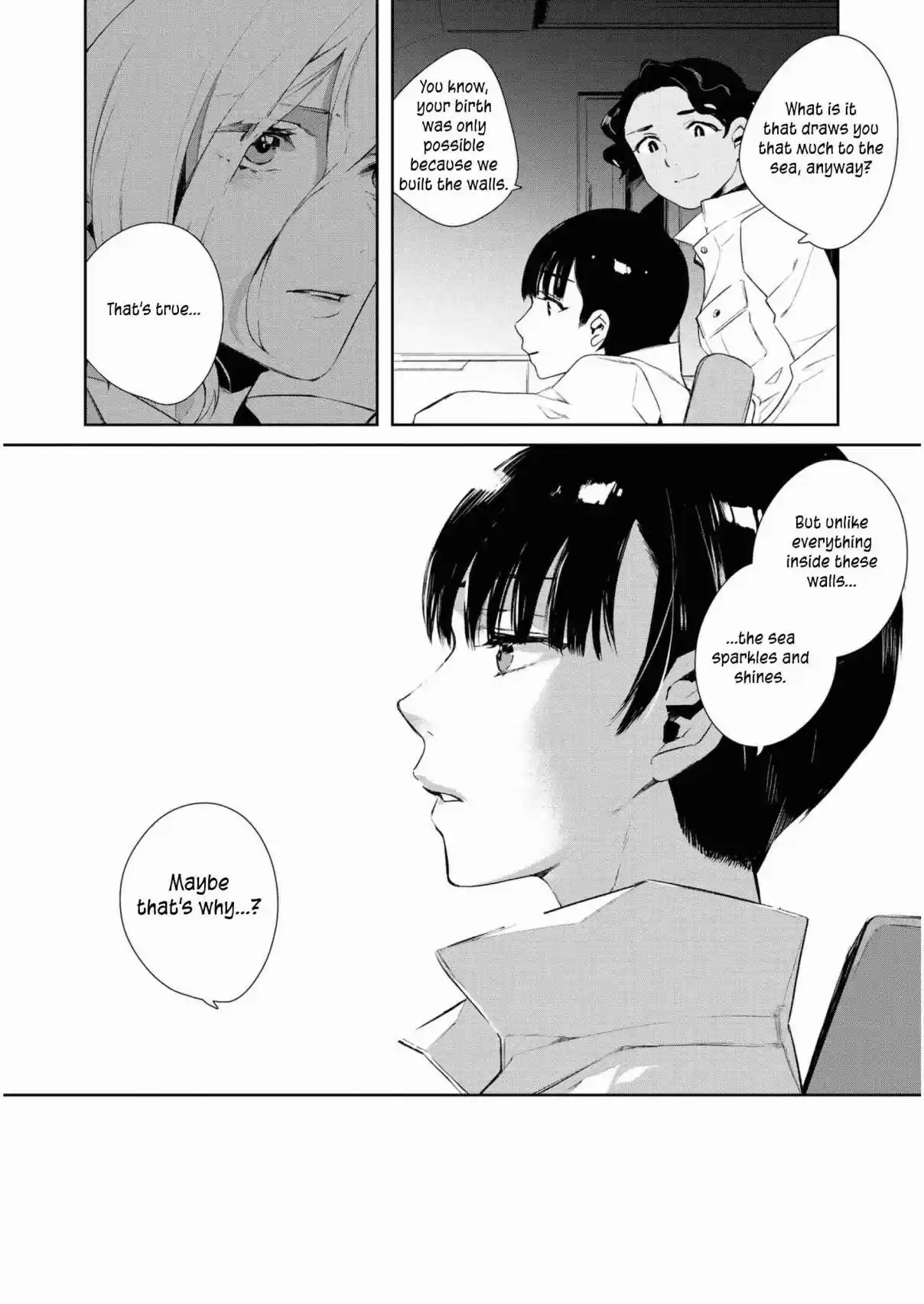 Shuumatsu Sekai Yuri Anthology Ch. 2 What Color is the Sea?
