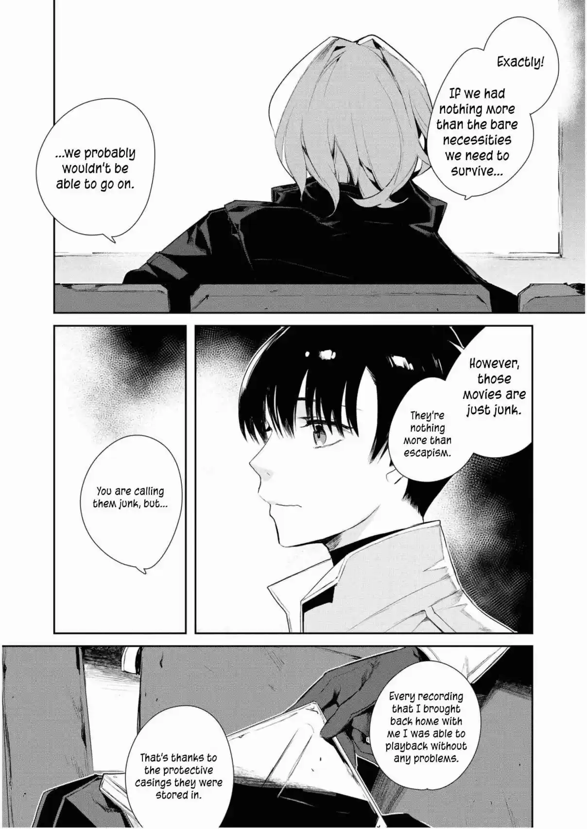 Shuumatsu Sekai Yuri Anthology Ch. 2 What Color is the Sea?