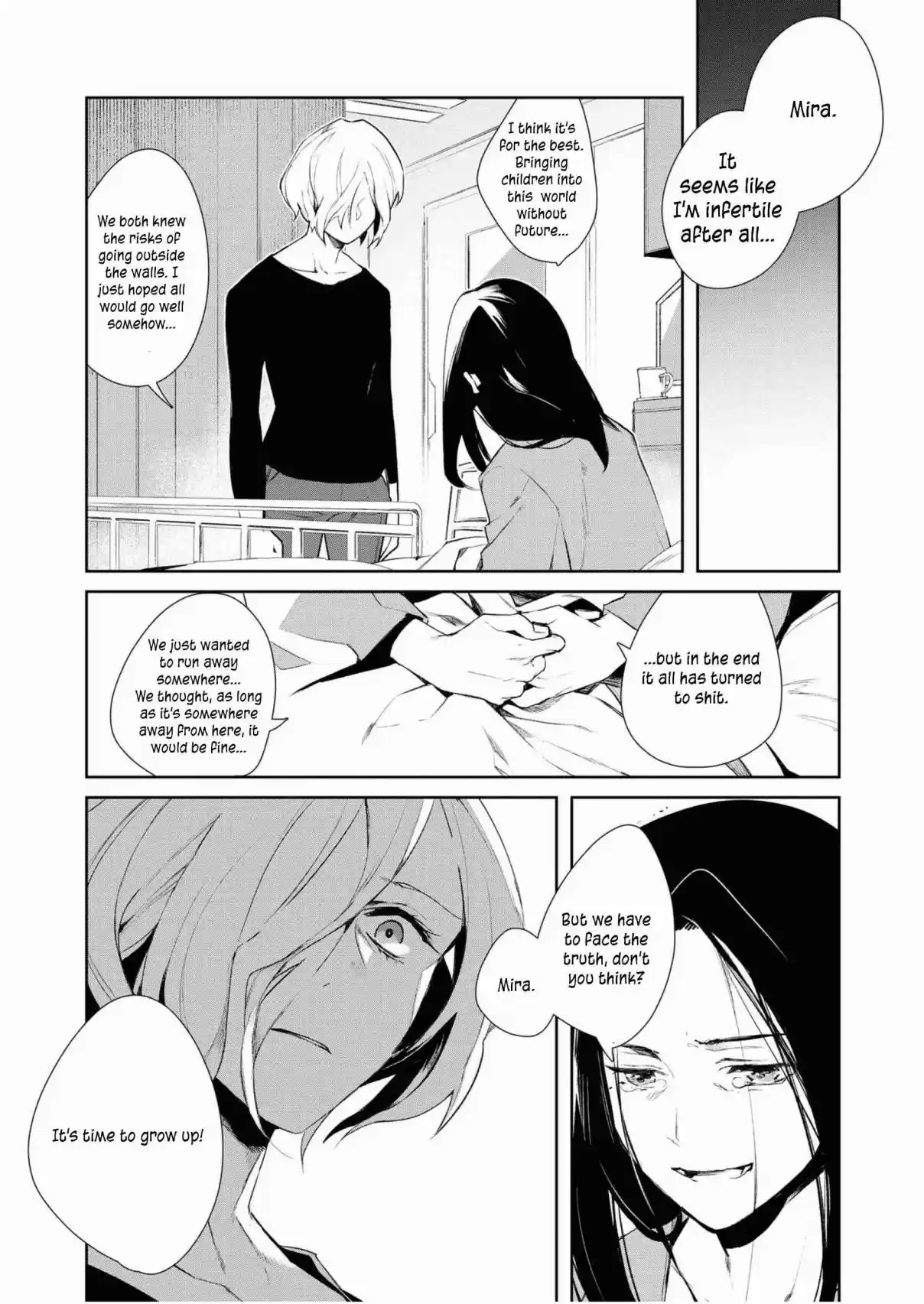 Shuumatsu Sekai Yuri Anthology Ch. 2 What Color is the Sea?