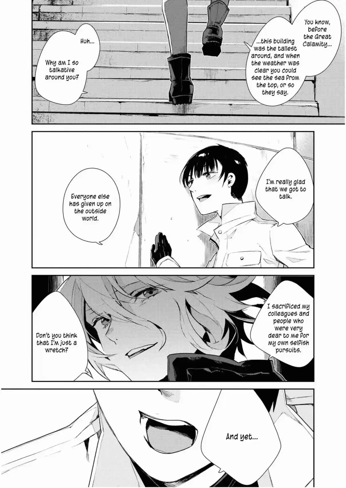 Shuumatsu Sekai Yuri Anthology Ch. 2 What Color is the Sea?