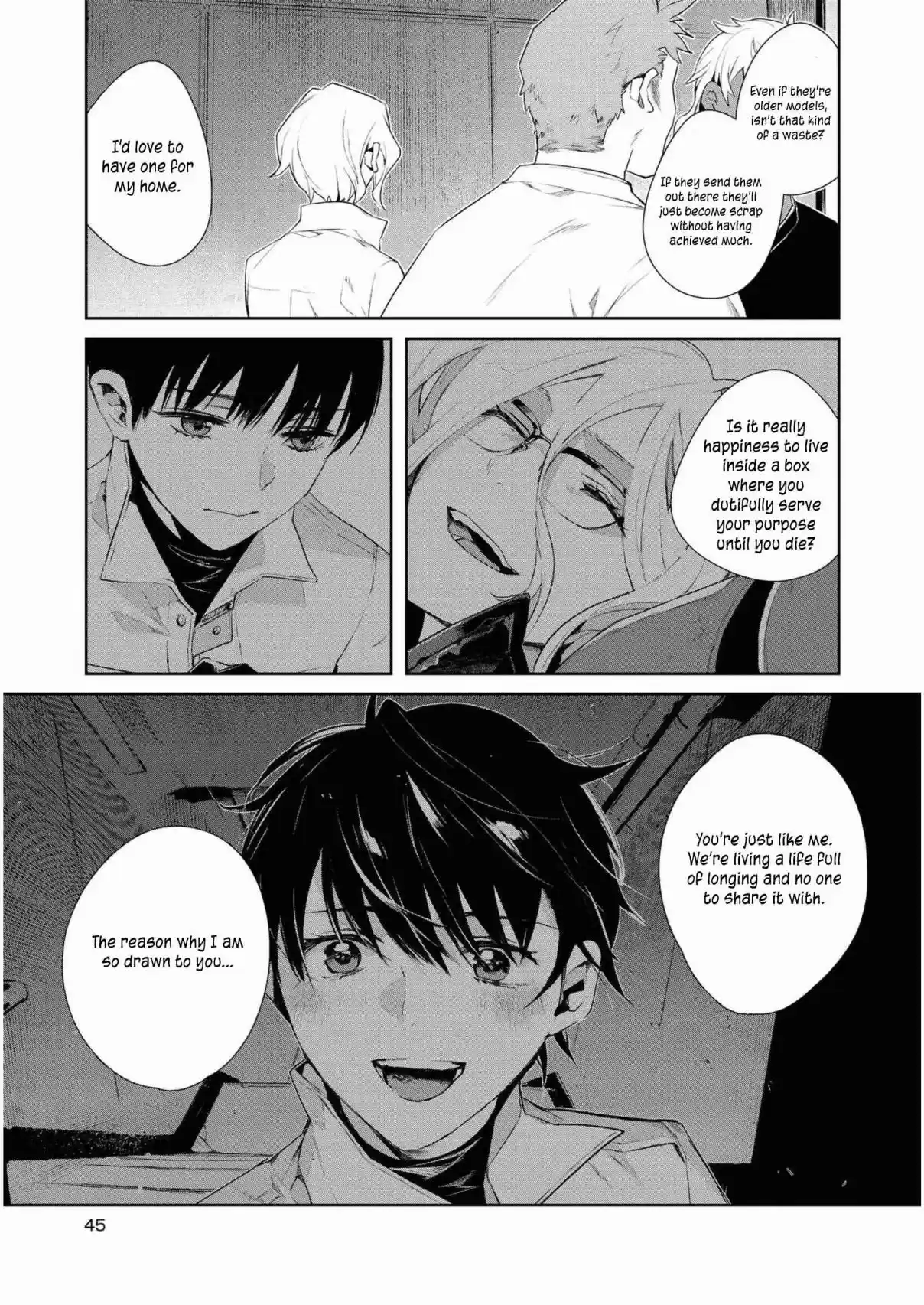 Shuumatsu Sekai Yuri Anthology Ch. 2 What Color is the Sea?