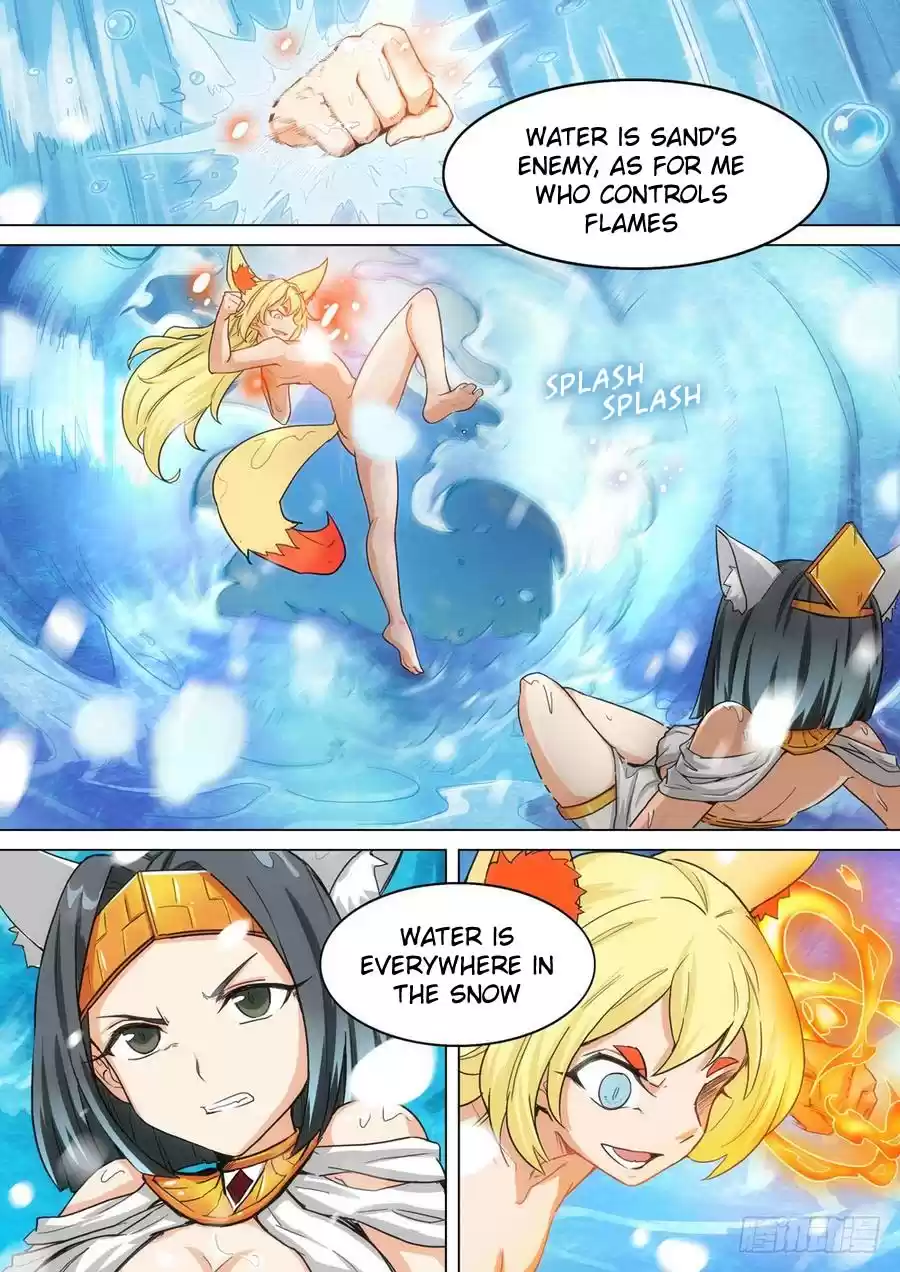 Silver Gravekeeper Ch. 265 Flaming Sandstorm