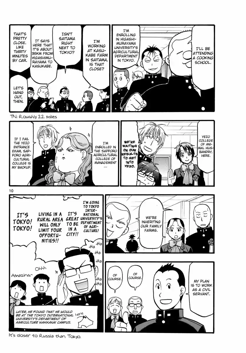 Silver Spoon ch.127