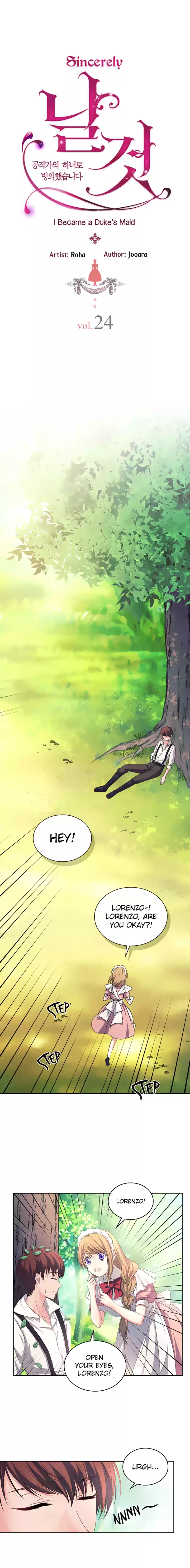 Sincerely: I Became a Duke's Maid Ch. 24