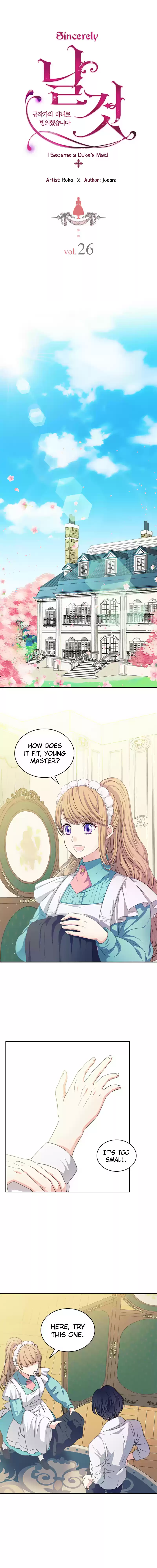 Sincerely: I Became a Duke's Maid Ch. 26