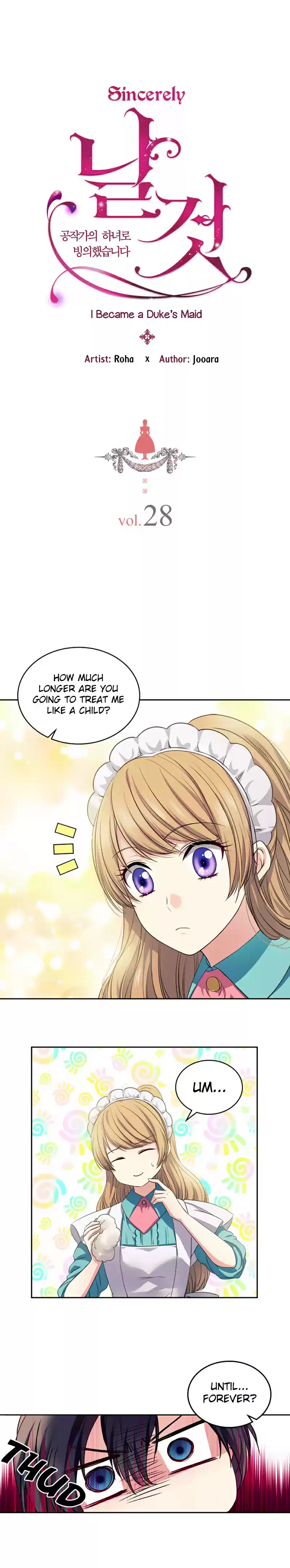 Sincerely: I Became a Duke's Maid Ch. 28