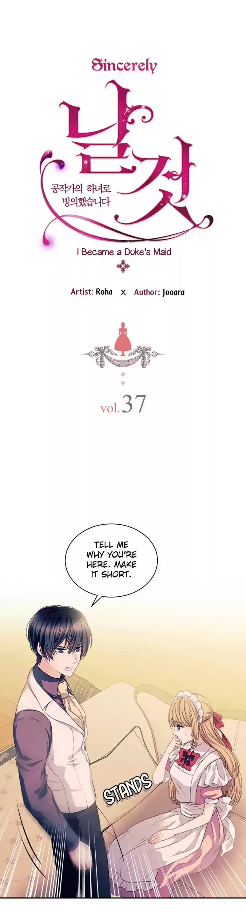 Sincerely: I Became a Duke's Maid Ch. 37