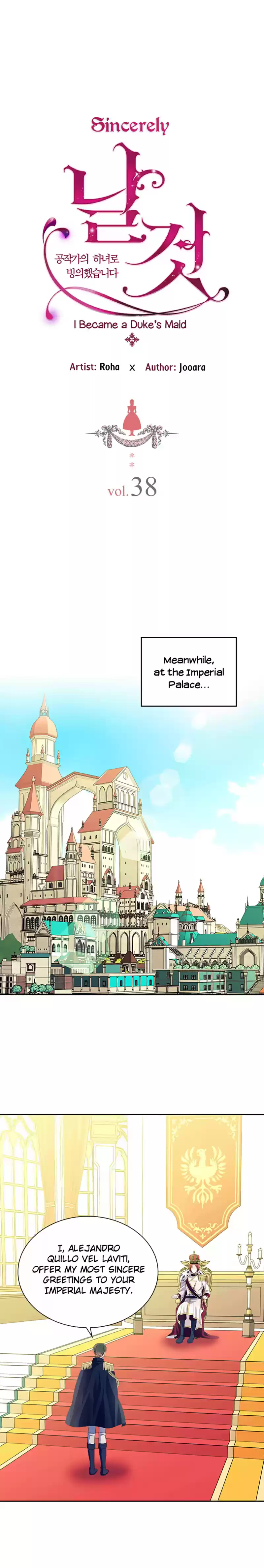 Sincerely: I Became a Duke's Maid Ch. 38