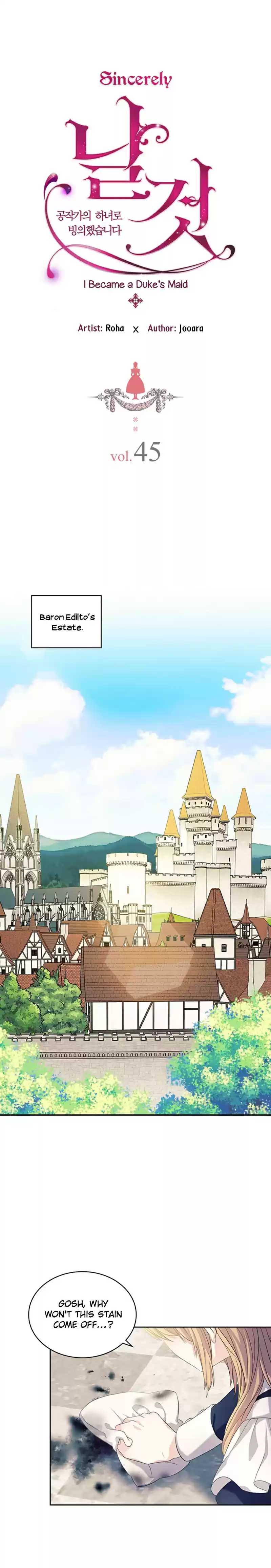 Sincerely: I Became a Duke's Maid Ch. 45