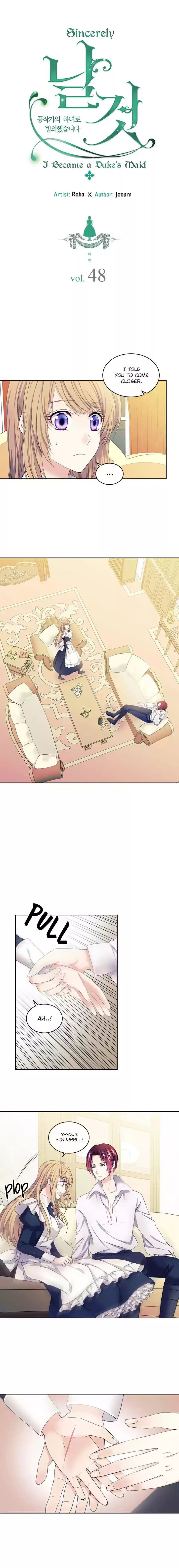 Sincerely: I Became a Duke's Maid Vol. 2 Ch. 48