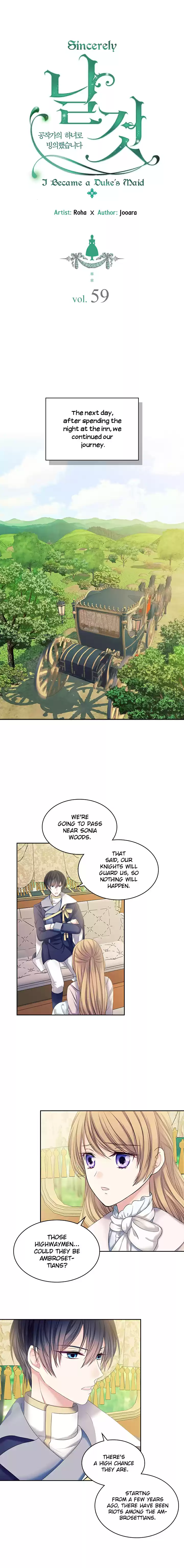 Sincerely: I Became A Duke's Maid Vol.2 Chapter 59